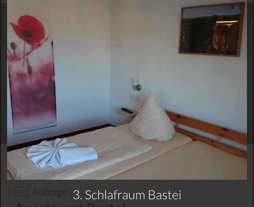 Guesthouse Elbsandstein App. Bastei Rathmannsdorf Zewnętrze zdjęcie